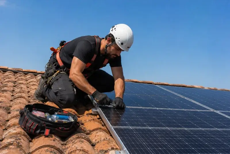 Maintenance et monitoring de panneaux solaires à Châtillon-la-Palud